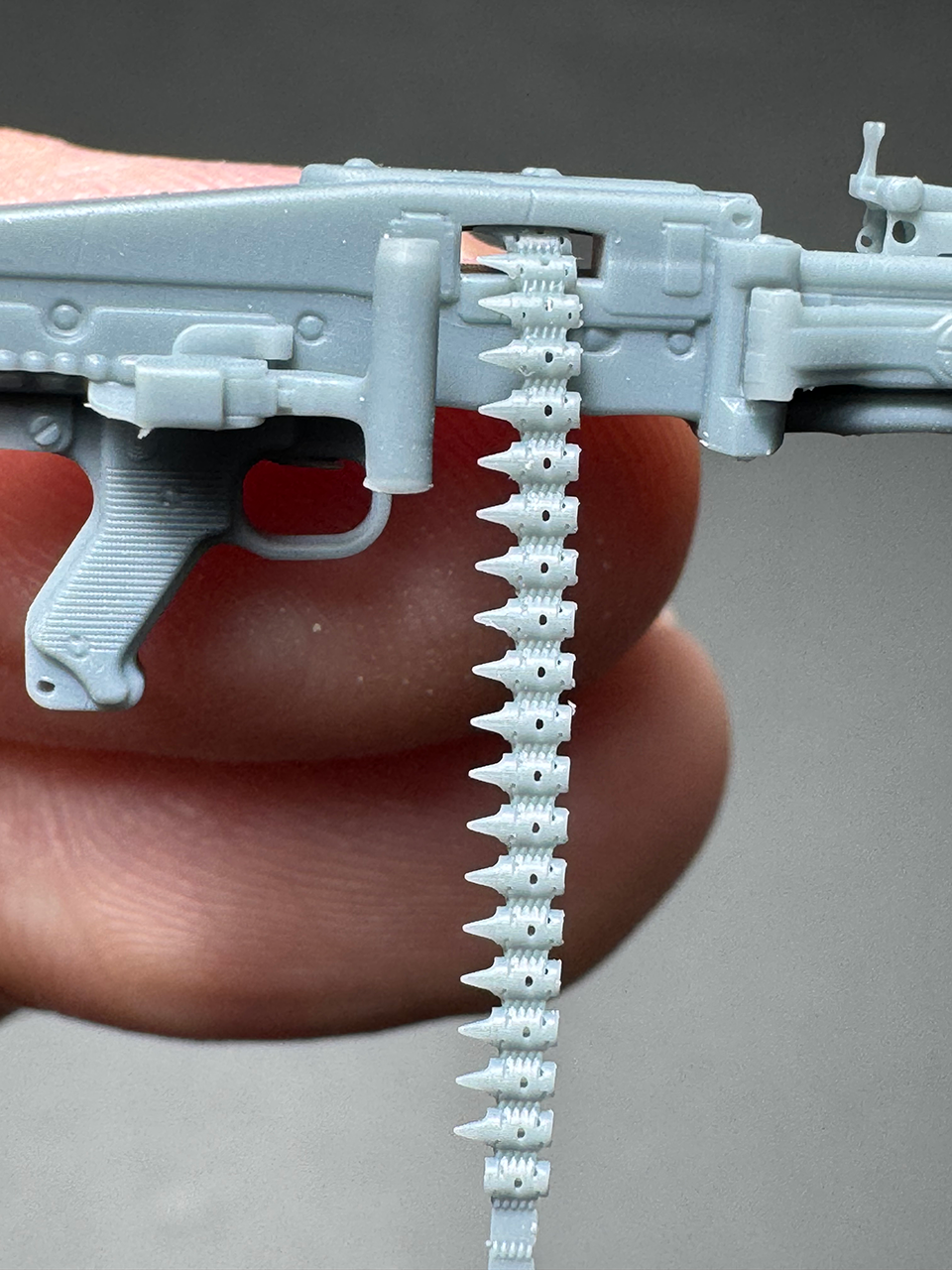 AFV Modeller 16291 nastri MG34 MG42 MG3 1:16 set dettaglio