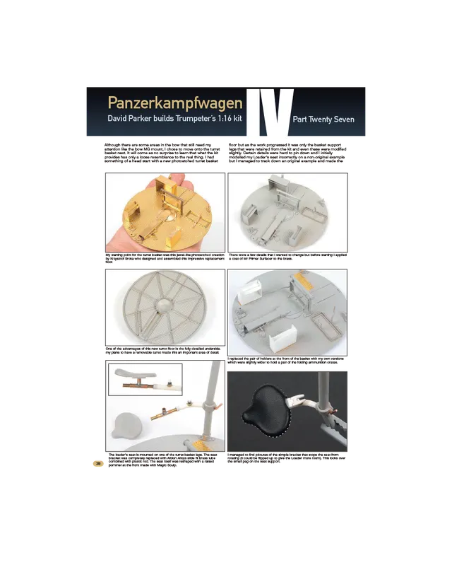 AFV Modeller AFV 109 articolo PDF Panzer IV Part 27