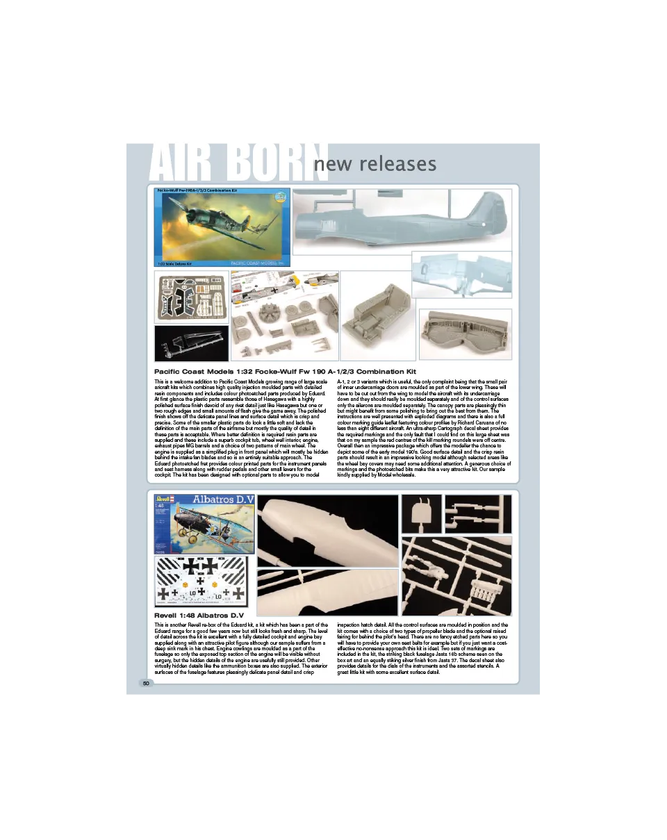 AFV Modeller AIR32 Air Born articolo PDF aerei