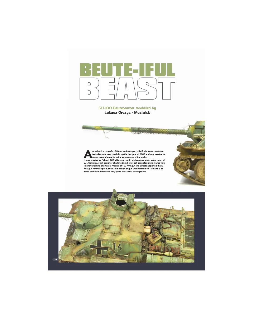 AFV Modeller AFV83 articolo PDF Beute-iful Beast