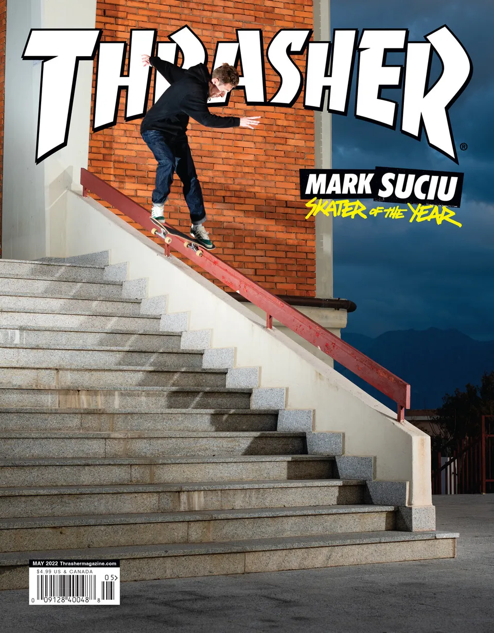 Thrasher Maggio 2022 Rivista copia singola SOTY 240 pagine