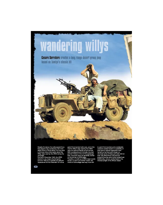 AFV Modeller AFV78 Wandering Willys articolo PDF Jeep