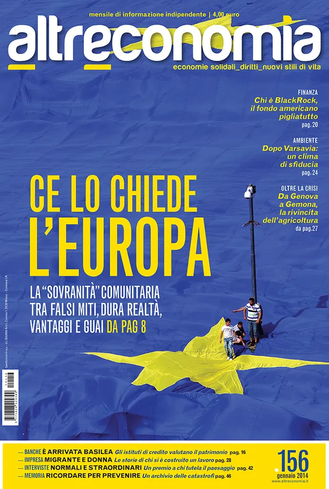 Altreconomia 156 Ce lo chiede l'Europa rivista copia singola UE