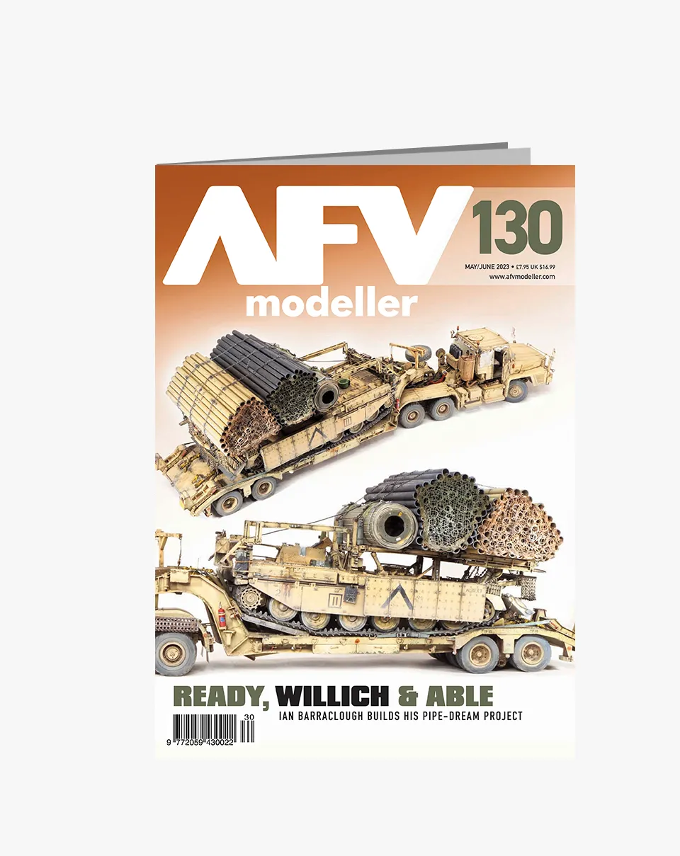 AFV Modeller Issue 130 Rivista Copia Singola