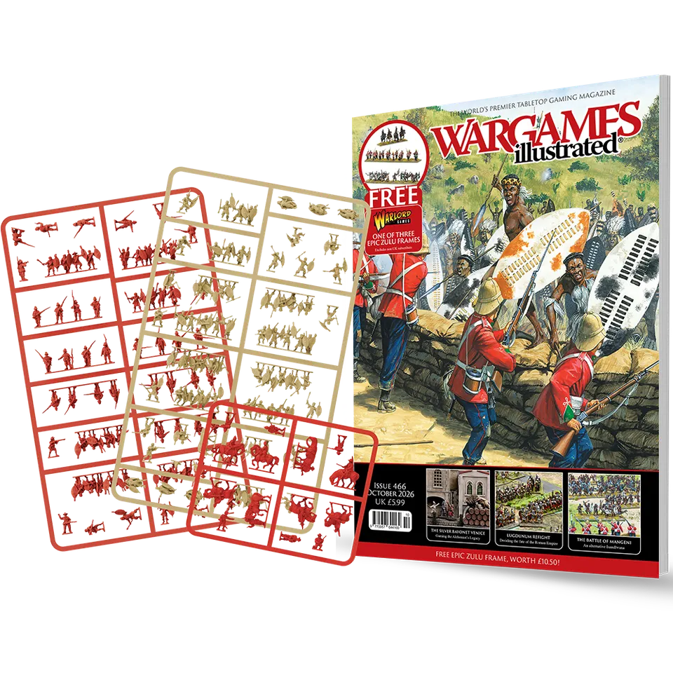 Wargames Illustrated Wi466 ottobre 2026 rivista Zulu Redcoats