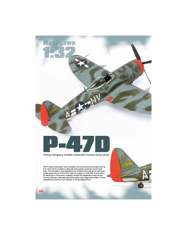 AFV Modeller AIR57 P-47D articolo PDF aerei militari