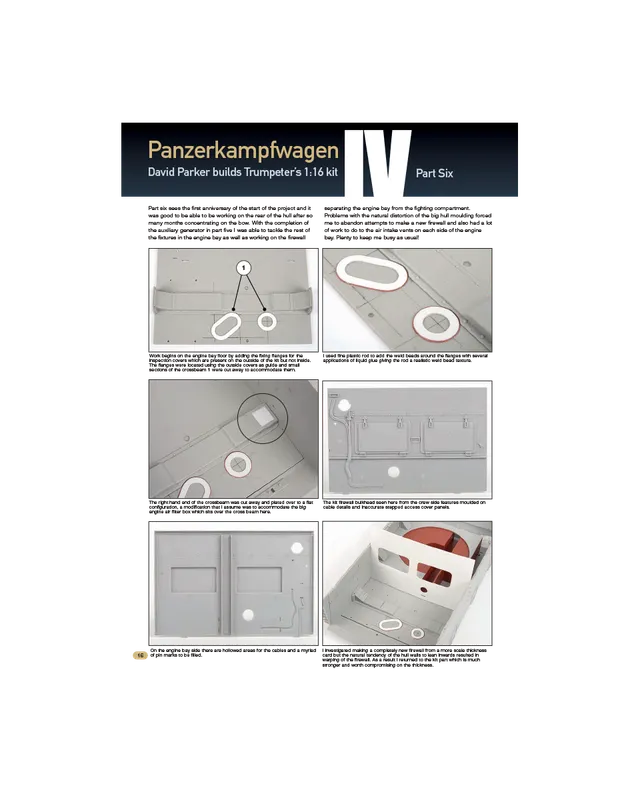 AFV Modeller AFV88 Panzerkampfwagen IV Part 6 articolo PDF