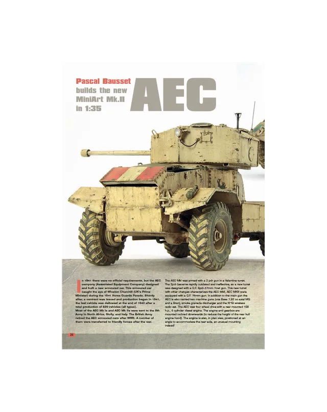 AFV Modeller AFV75 AEC Mk.II articolo PDF
