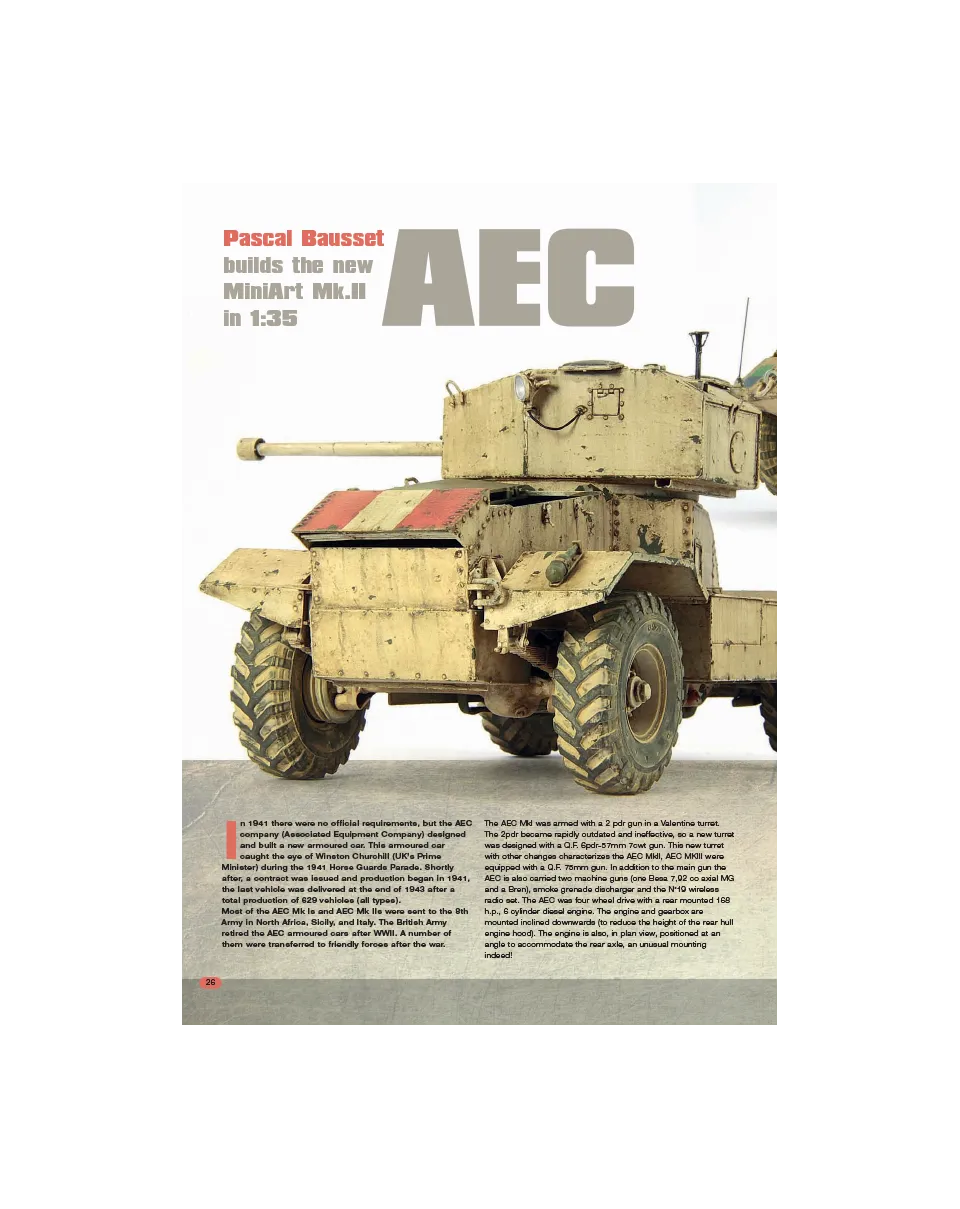 AFV Modeller AFV75 AEC Mk.II articolo PDF