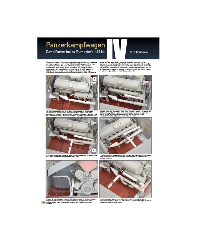 AFV Modeller AFV95 Panzerkampfwagen IV Part 13 rivista PDF