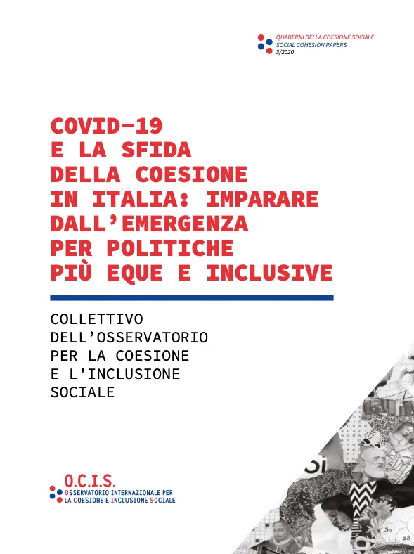 Altreconomia Covid-19 sfida coesione sociale dossier Ocis