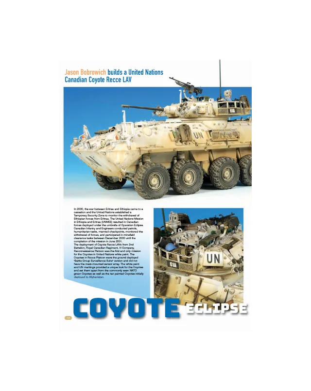 AFV Modeller 133 Coyote Conversion rivista PDF copia singola