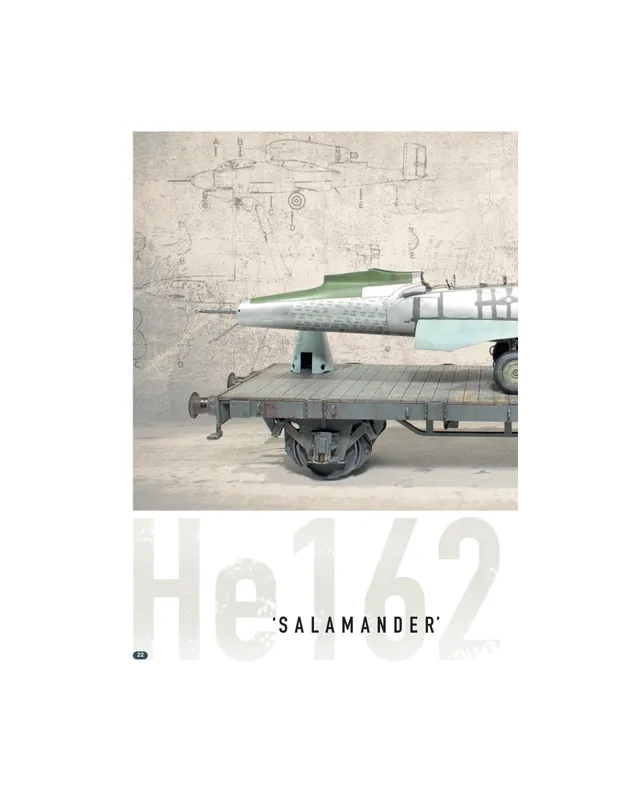 AFV Modeller AIR124 He162 Salamander rivista modellismo aerei