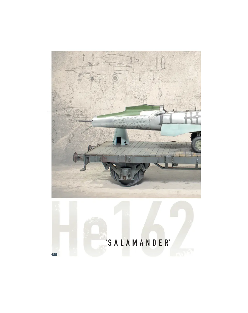 AFV Modeller AIR124 He162 Salamander rivista modellismo aerei