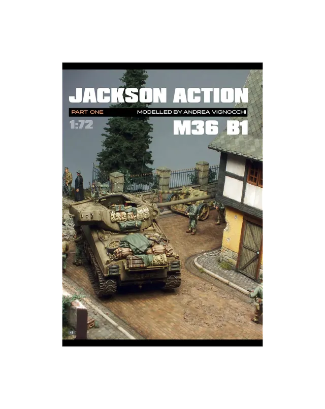 AFV Modeller AFV99 Jackson M36B1 articolo PDF copia singola