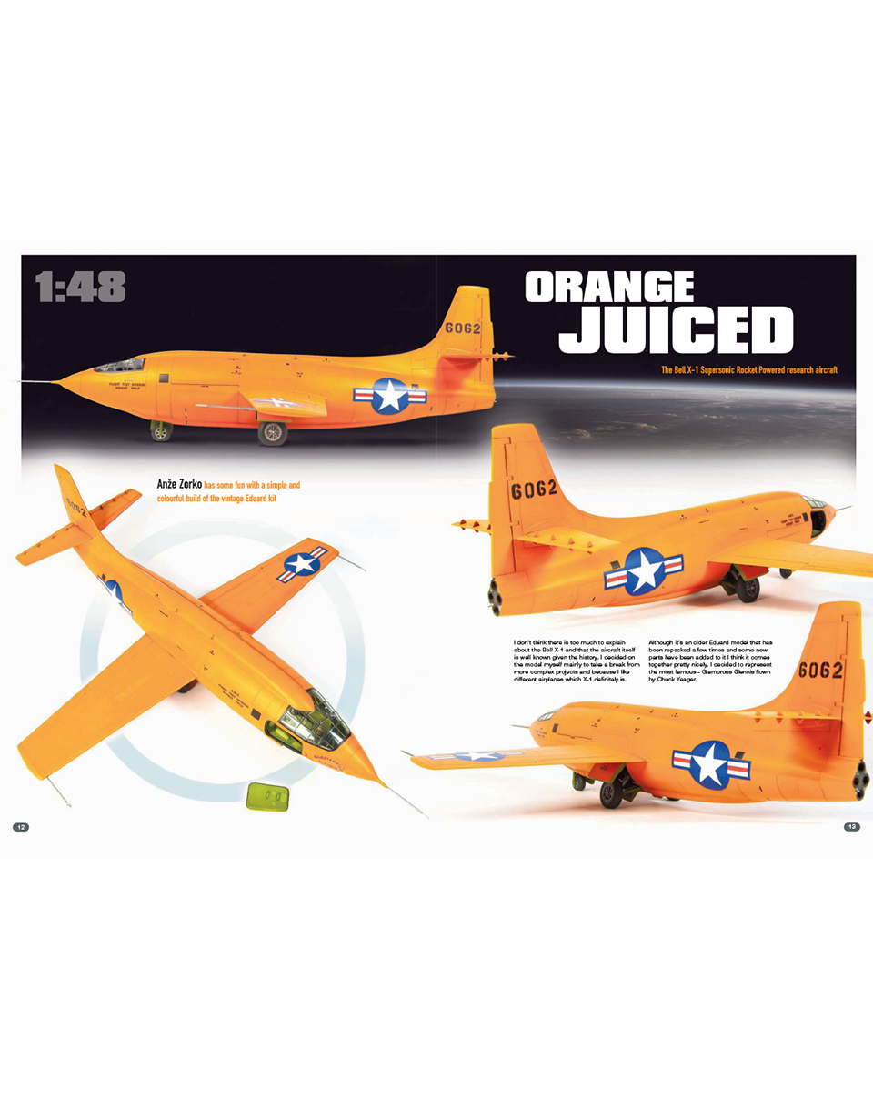 AFV Modeller AIR Modeller 105 rivista aerei militare