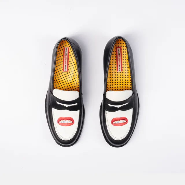 TOILETPAPER Scarosso loafers mocassini bocca pelle 42