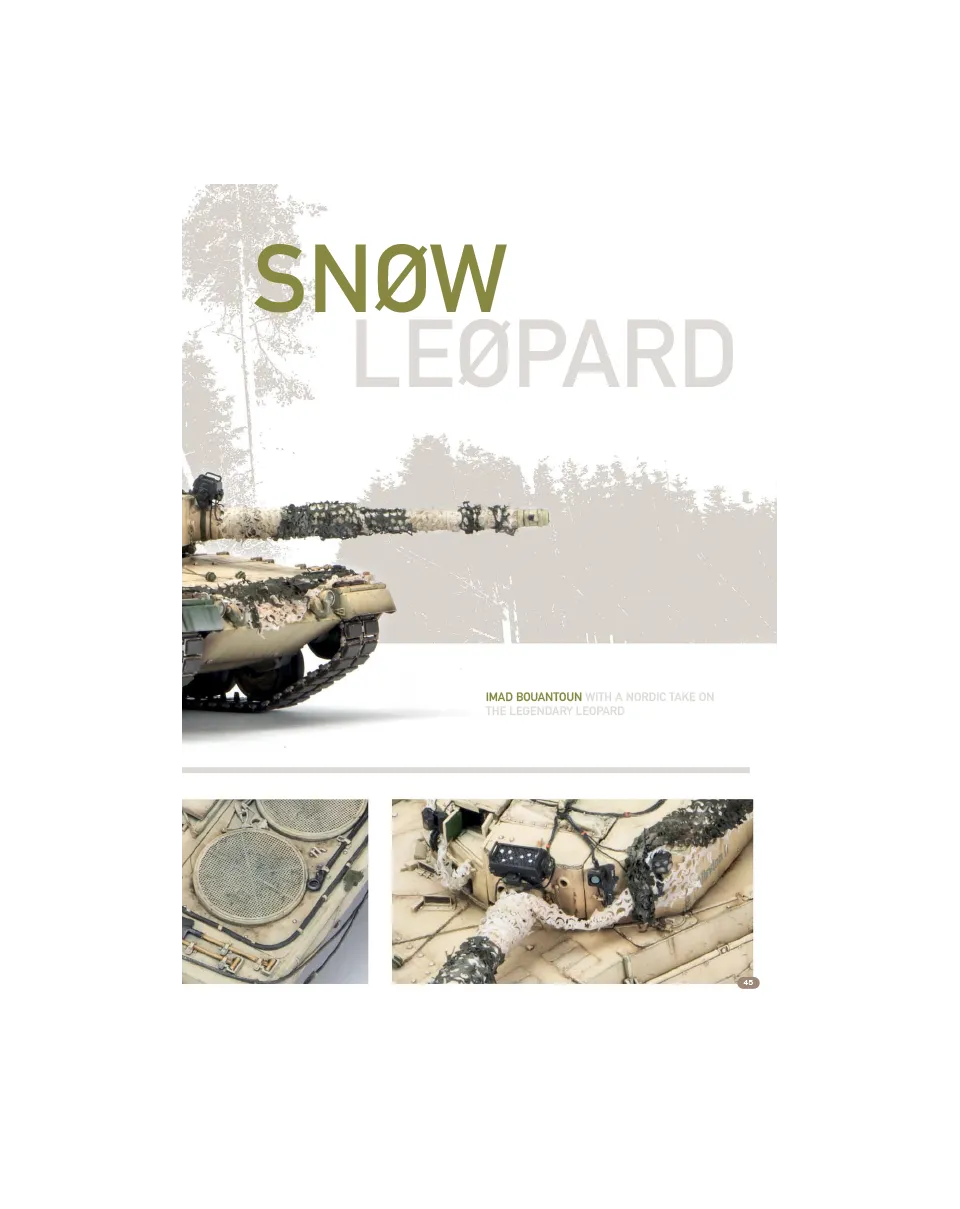 AFV Modeller AFV140 Snow Leopard articolo PDF copia singola