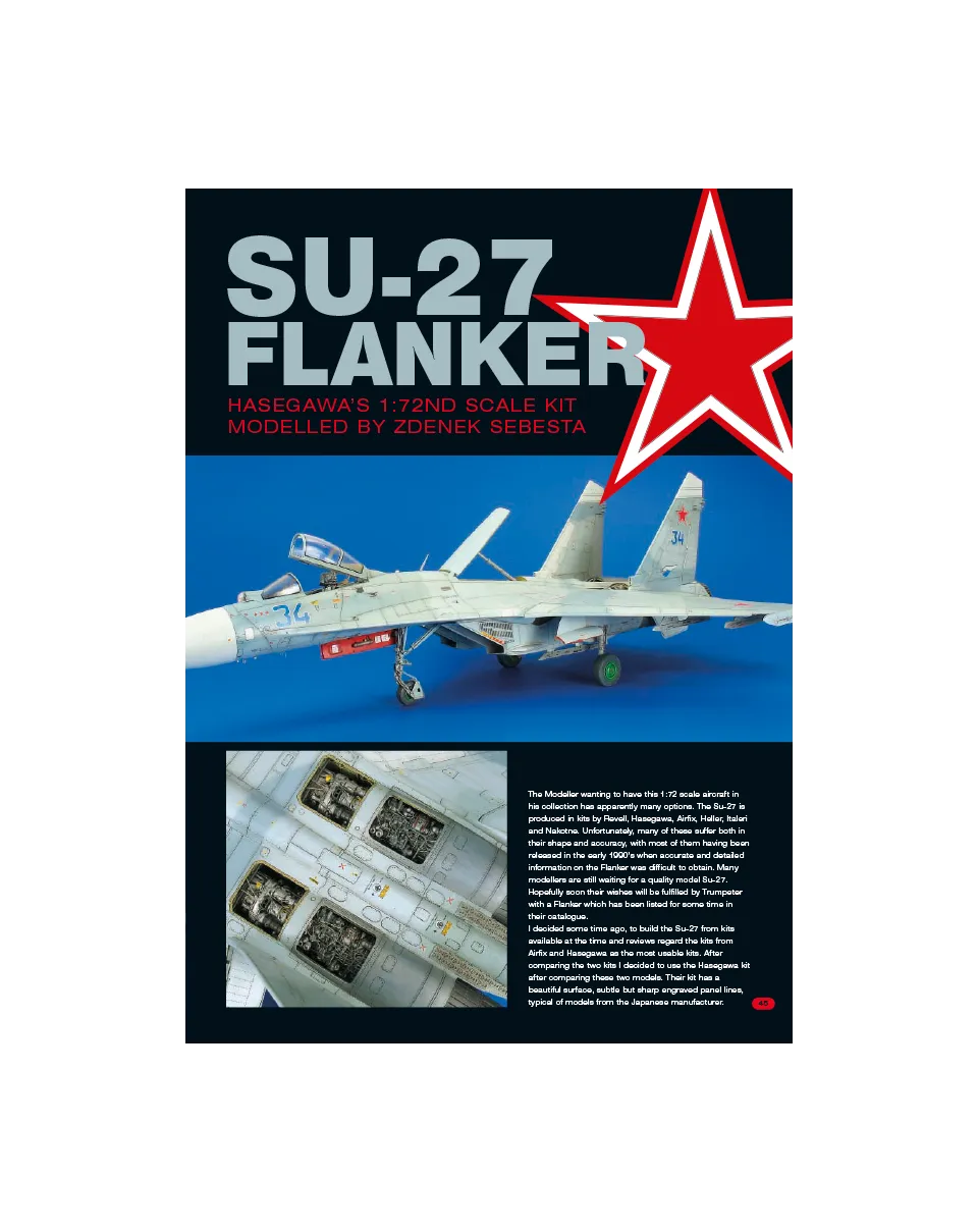 AFV Modeller AIR AIR27 articolo PDF Su-27 Flanker