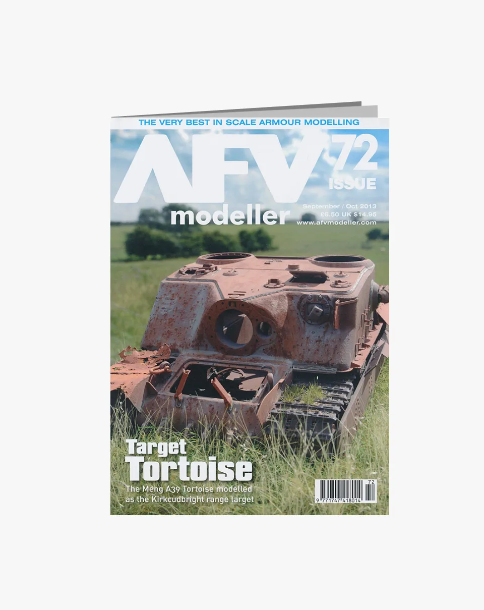 AFV Modeller Meng Issue 72 rivista copia singola carri