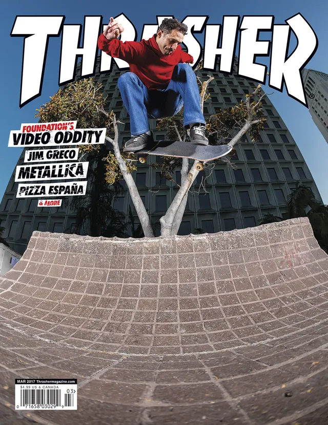 Thrasher Magazine marzo 2017 rivista copia singola arretrato