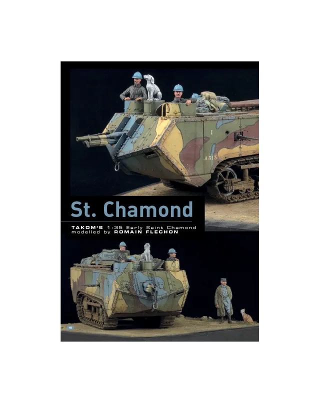 AFV Modeller AFV90 St. Chamond articolo PDF carri