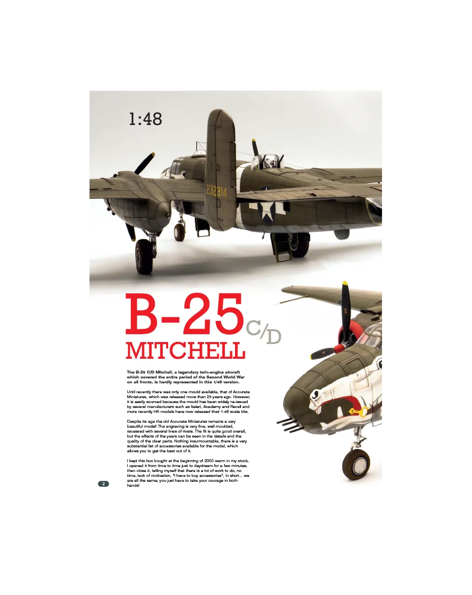 AFV Modeller AIR127 B-25 Mitchell articolo PDF