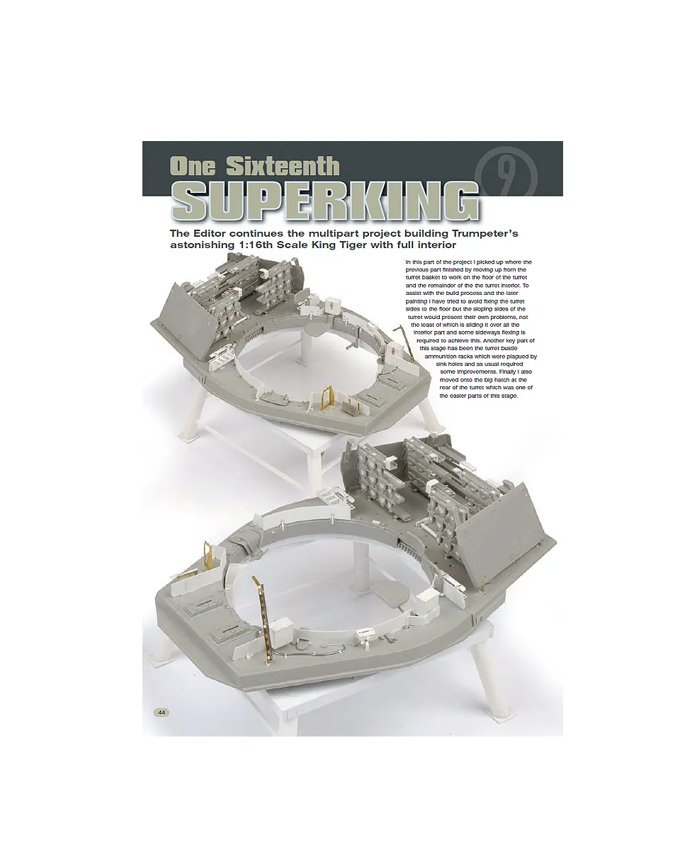 AFV Modeller 53 One Sixteenth Superking articolo PDF