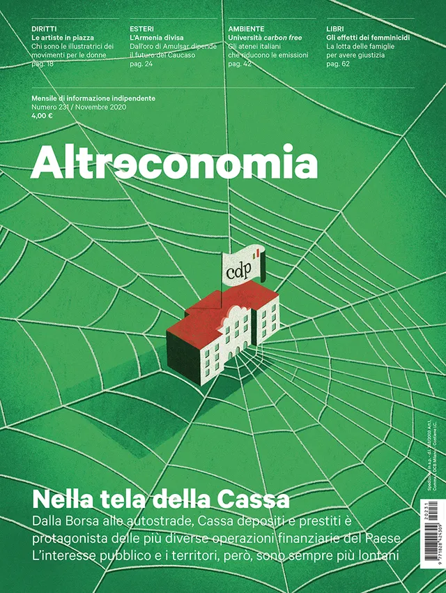 Altreconomia 231 Nella tela Cassa rivista