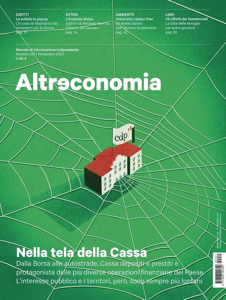 Altreconomia 231 Nella tela Cassa rivista