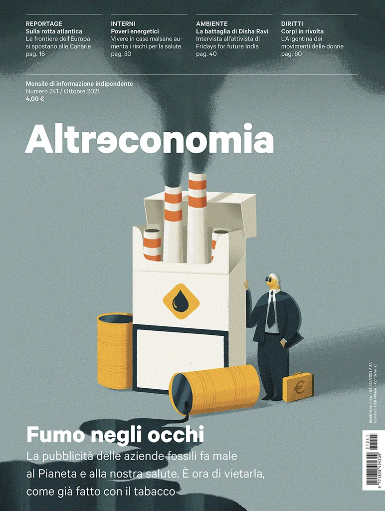 Altreconomia 241 Fumo negli occhi rivista ambiente