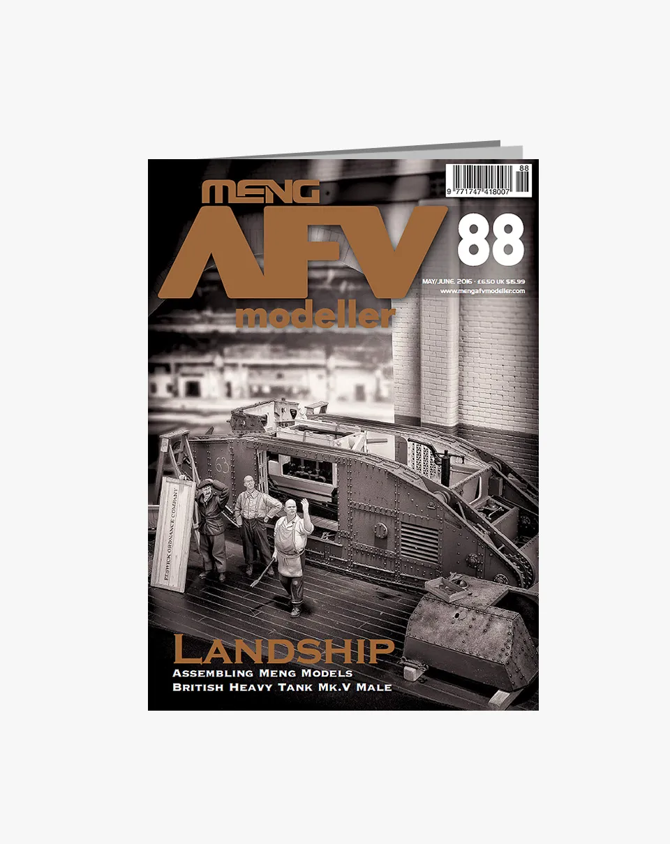 Meng AFV Modeller Issue 88 rivista modellismo blindati