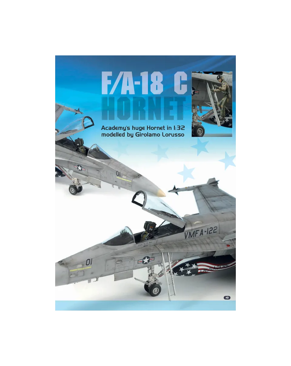 AFV Modeller AIR58 F/A-18C Hornet articolo PDF copia singola