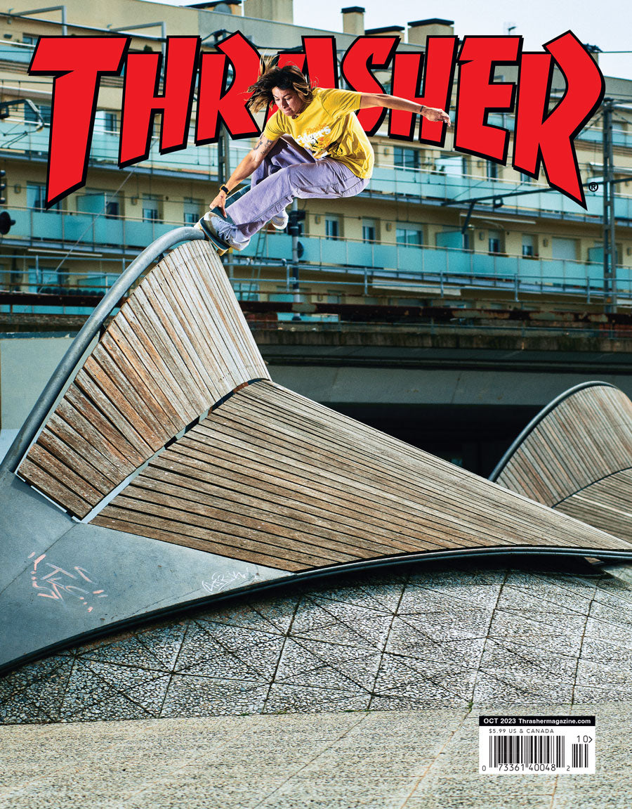 Thrasher Magazine ottobre 2023 rivista copia singola