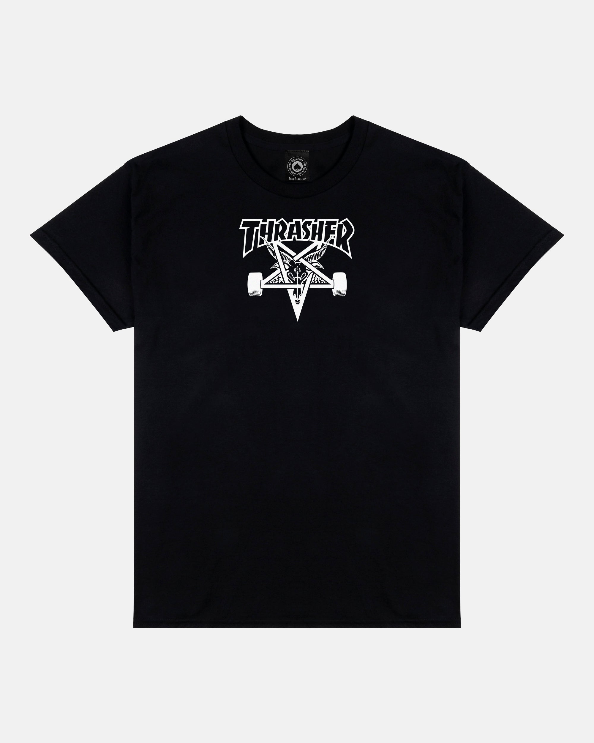 Thrasher Skategoat T-Shirt maglietta nera cotone