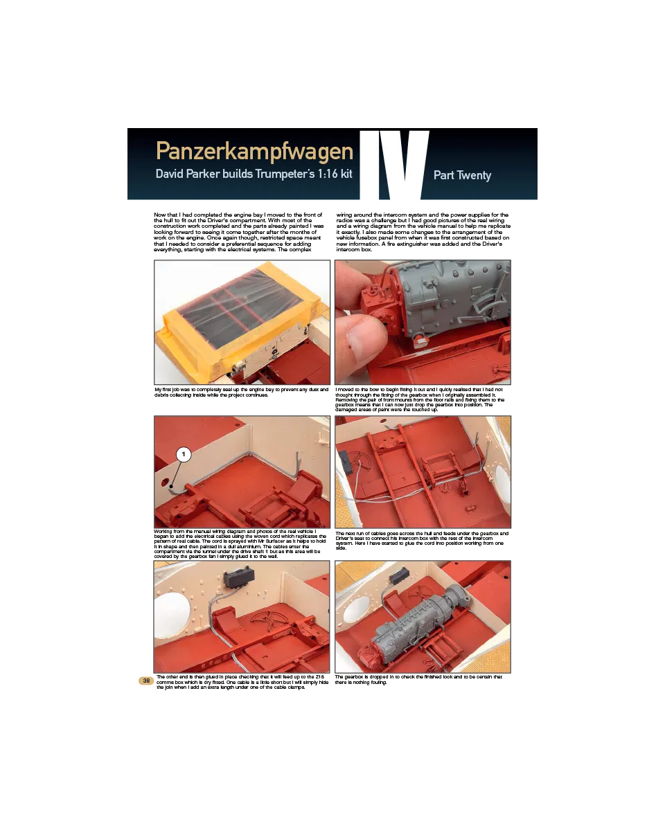 AFV Modeller AFV102 Panzerkampfwagen IV Part 20 Articolo PDF