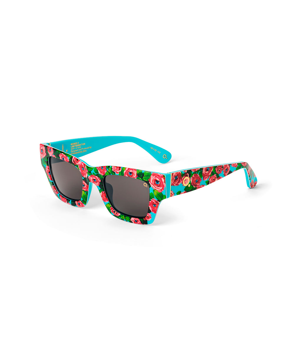 TOILETPAPER Roses 2 occhiali sole neri