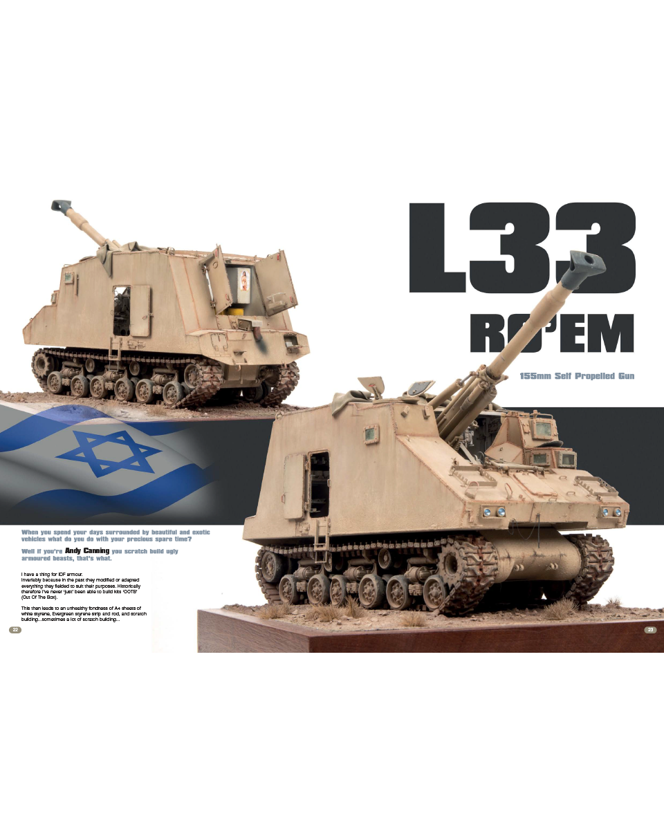 AFV Modeller 123 rivista numero mezzi militari