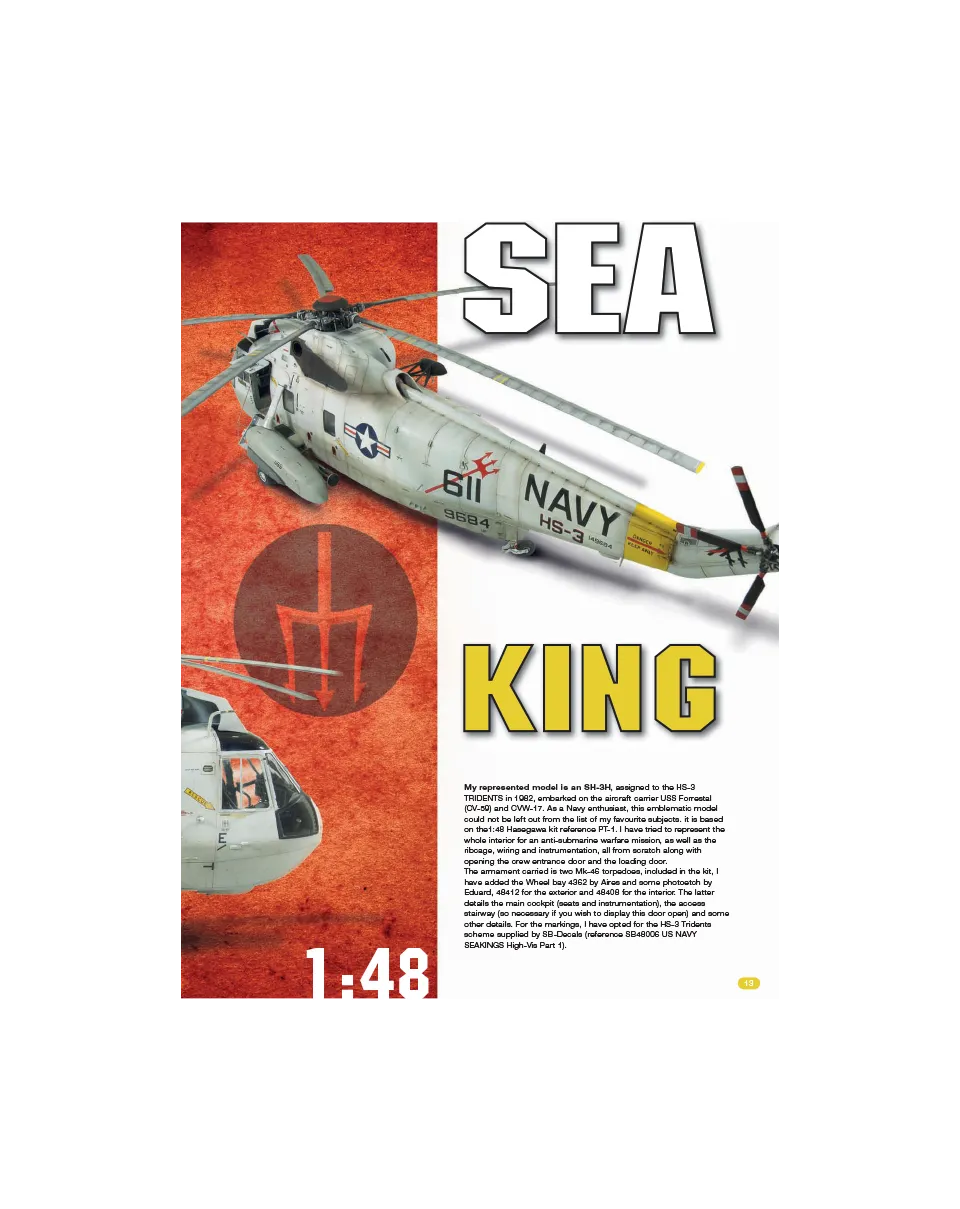 AFV Modeller AIR 77 articolo PDF Sea King copia singola