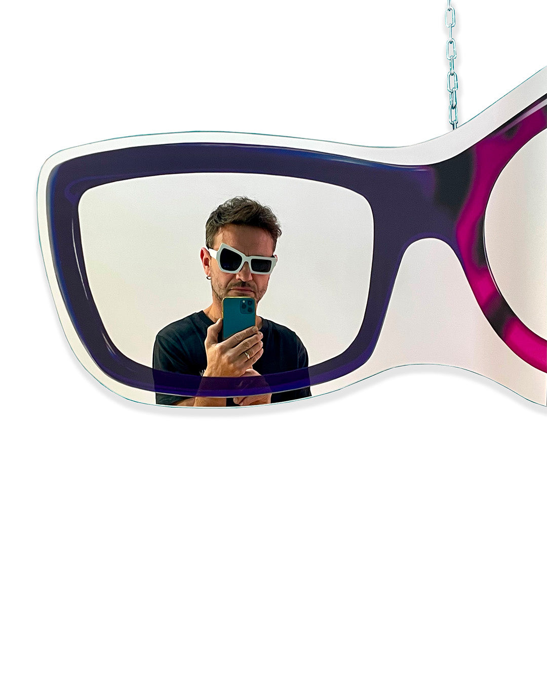 TOILETPAPER Unisex specchio sagomato 85x43cm