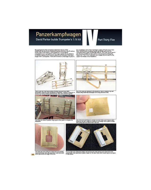 AFV Modeller AFV117 Panzerkampfwagen IV Part 35 rivista PDF
