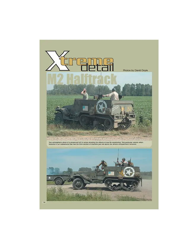 AFV Modeller 34 Xtreme Detail articolo PDF blindati