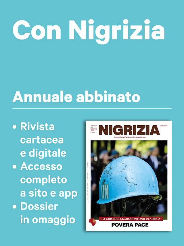 Altreconomia Annuale con Nigrizia abbonamento carta+digitale 11 numeri