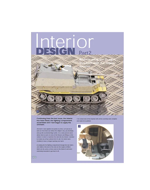 AFV Modeller Issue 3 articolo PDF Interior Design 2