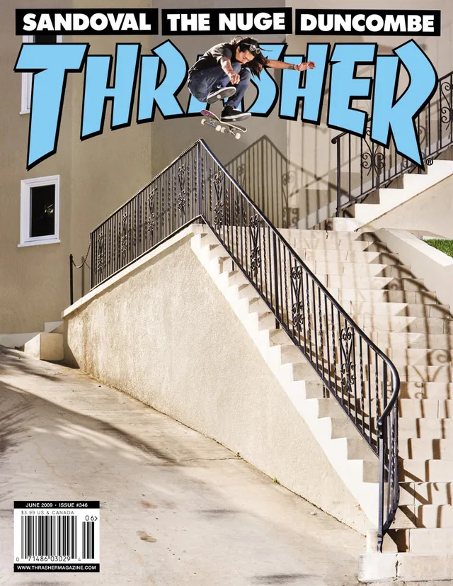 Thrasher giugno 2009 rivista copia singola arretrato