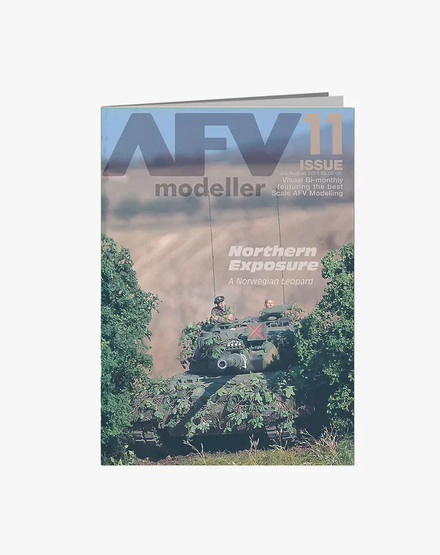 AFV Modeller Issue 11 rivista numero 11 mezzi militari