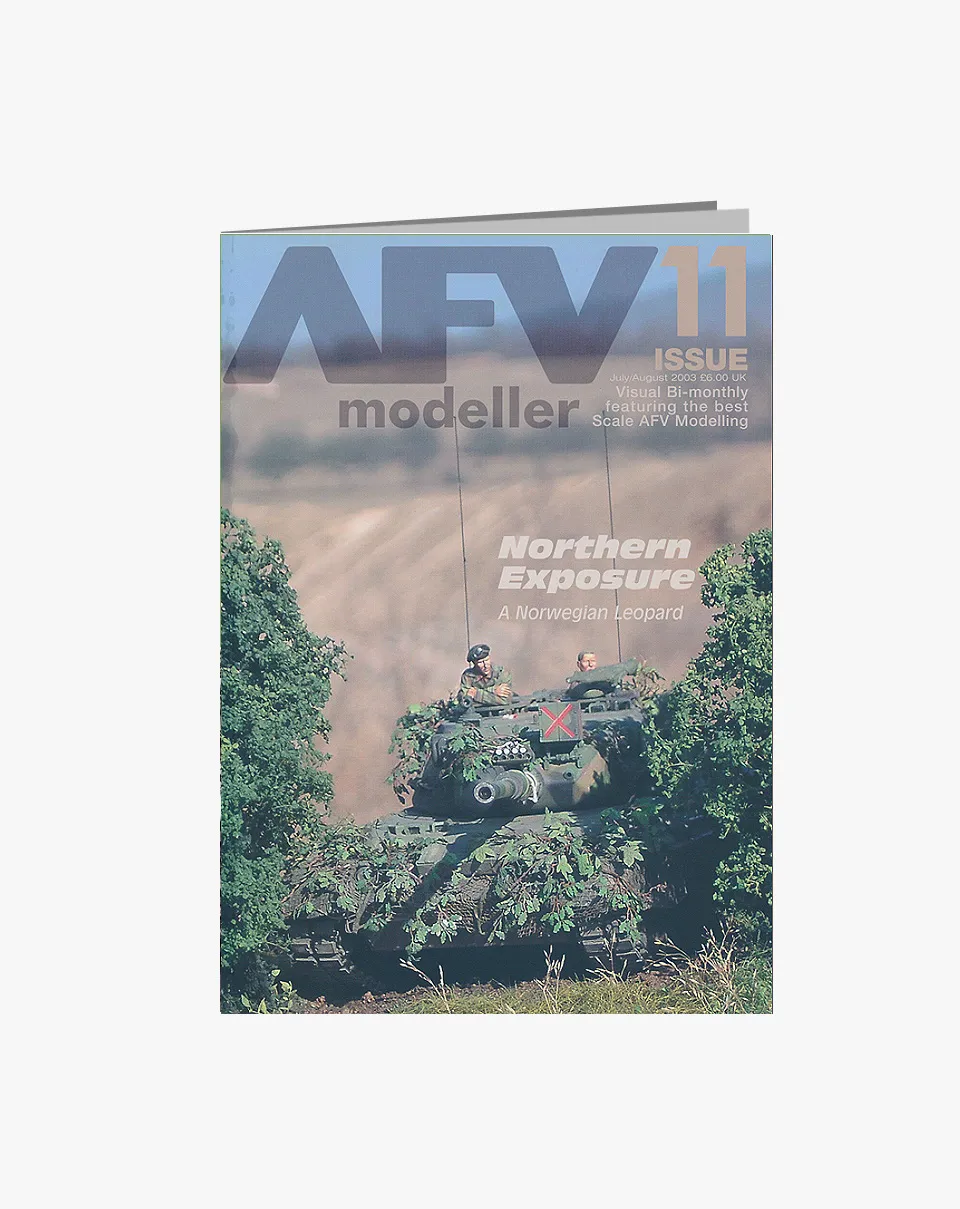 AFV Modeller Issue 11 rivista numero 11 mezzi militari