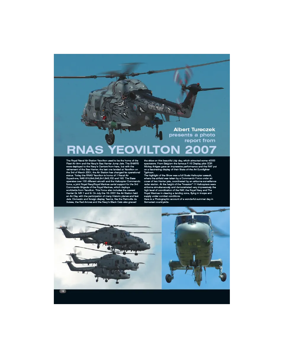 AFV Modeller AIR16 RNAS Yeovilton 2007 articolo PDF