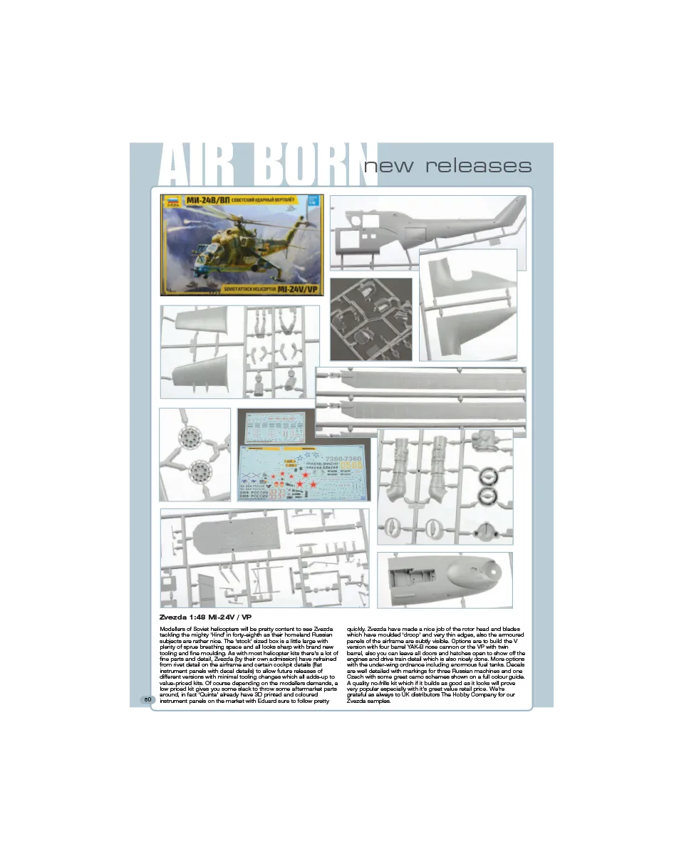 AFV Modeller AIR 91 Air Born articolo PDF aerei