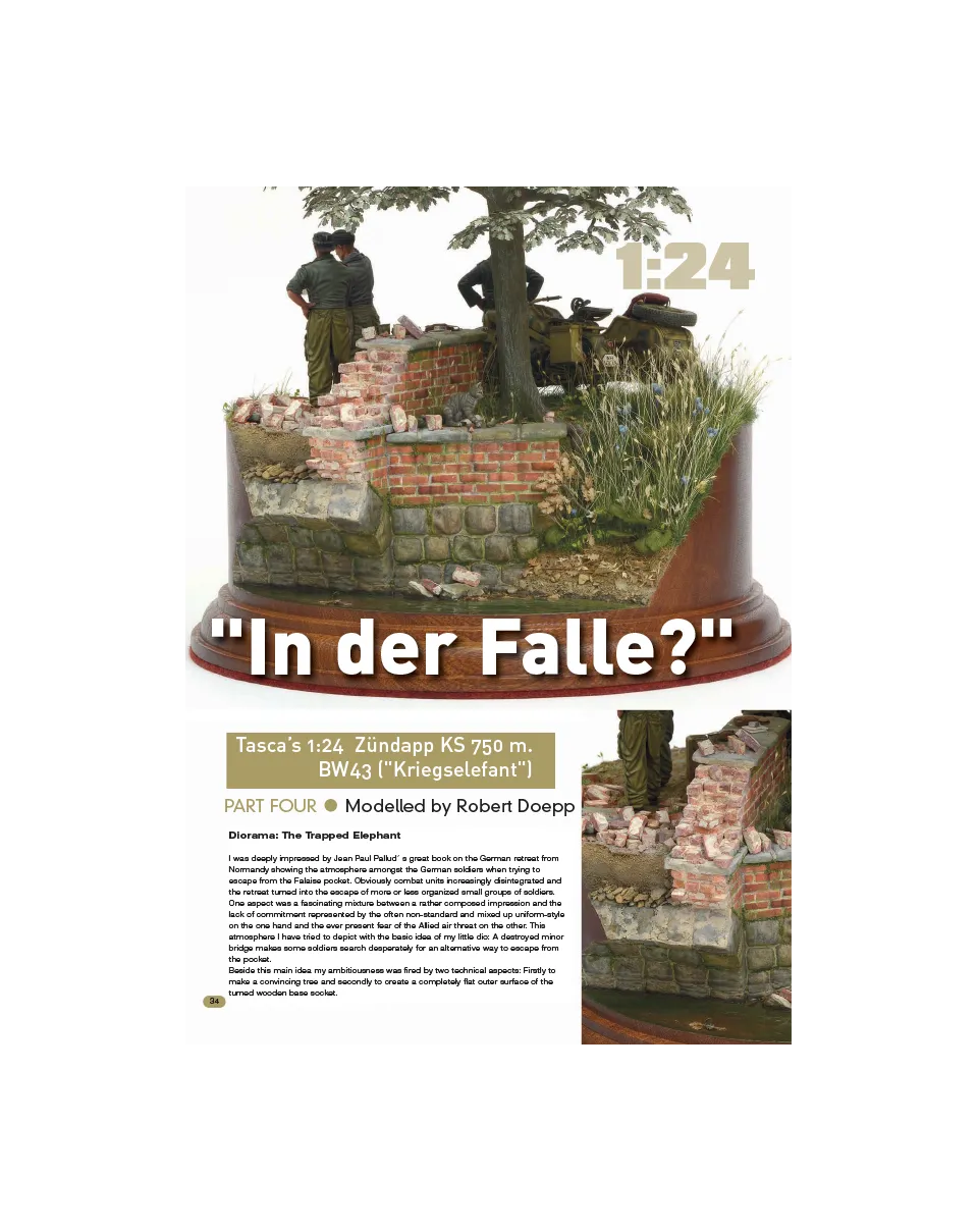 AFV Modeller AFV76 articolo PDF In der Falle Parte 4 mezzi